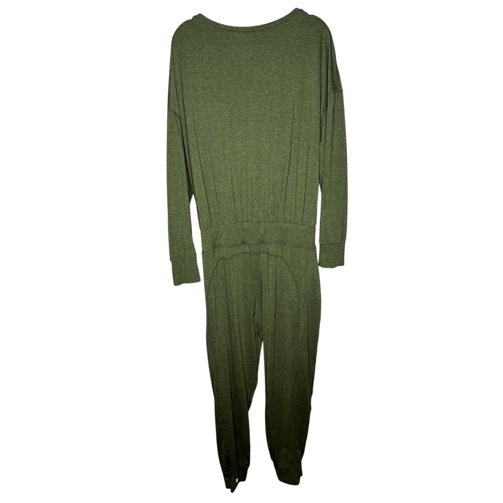 Sweaty Betty Gary Long Sleeve Jumpsuit Green Size Large Lounge - Picture 8 of 9